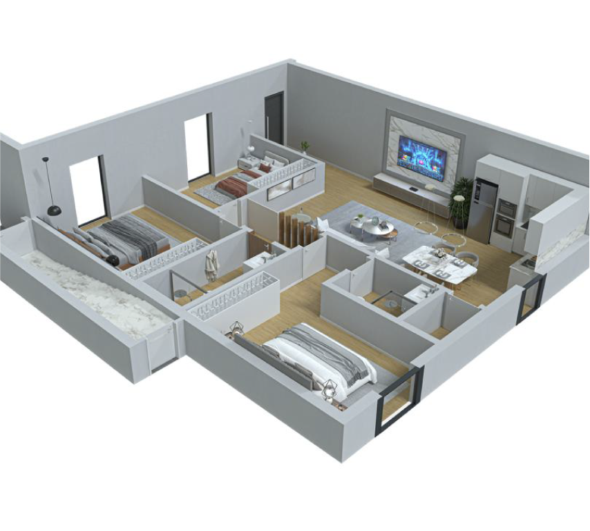 Apartamentos T3 Quinta do Faísco by Perspetiva Elementar